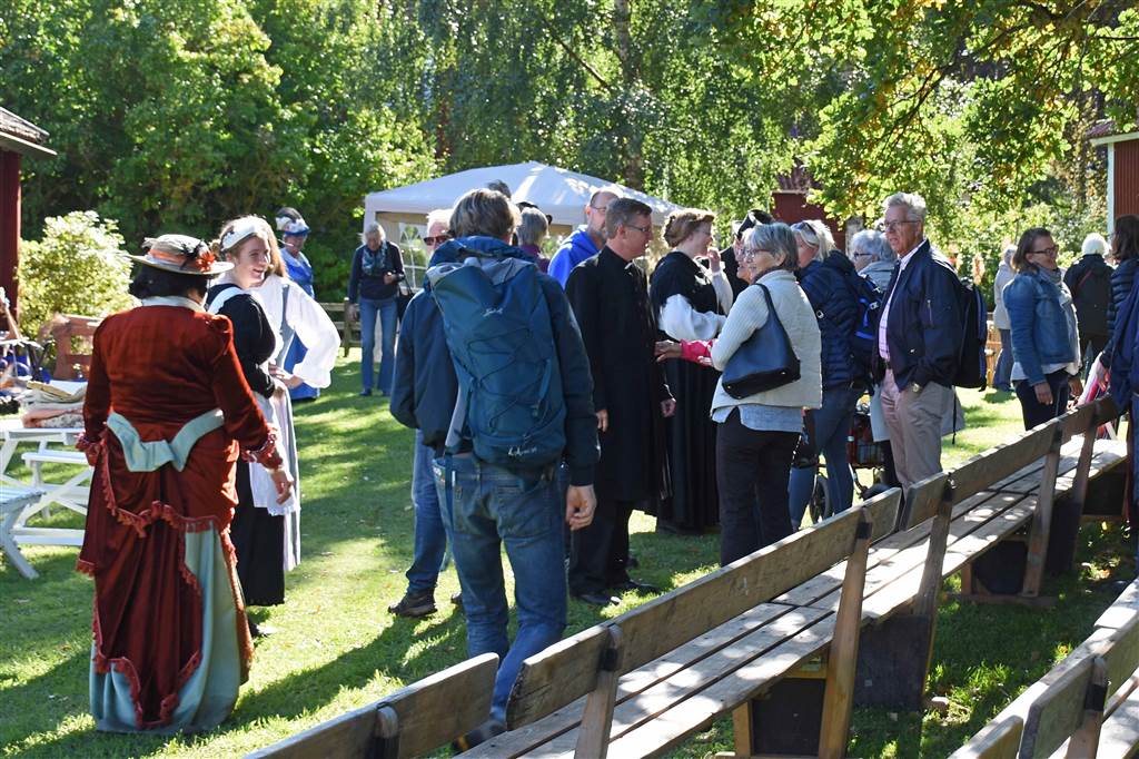 Avslutning med mingel...